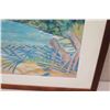 Image 2 : Framed Art - Oceanscape, No Signature 27 x 19