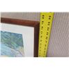 Image 8 : Framed Art - Oceanscape, No Signature 27 x 19