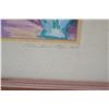 Image 2 : Framed Art - "Nuuanu" Garden, Artist Signed Kehaulani Kea 1984 (27 x 21)
