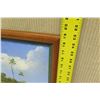 Image 8 : Framed Original Painting - "Hawaii Calls", Signed Dutchie '03 (23 x 19)