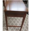 Image 8 : Wooden Vanity Table w/ Swag Ornamentation, Drawer & 3-Panel Mirror, Luce Furniture Co. 36"x19"x58"H