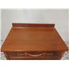 Image 2 : Wooden 4-Drawer Chest w/ Swag and Hardware Ornamentation 32"x21"x43" Luce Furniture Co.