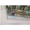Image 2 : Framed Watercolor "Banana Patch Punalu'u" Unsigned 23x26