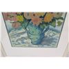 Image 2 : Framed Art, Still Life: Flowers in Vase 23x29