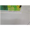 Image 2 : Large 35x37 Framed Serigraph Silk Screen Print, 33 of 47, Signed Janet Holaday 1981 (may have termit