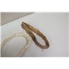 Image 10 : Qty 2 Shell Woven Haku Lei and Band