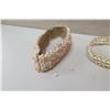 Image 4 : Qty 2 Shell Woven Haku Lei and Band
