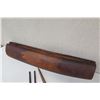 Image 2 : Old Polynesian Slit Log Wood 'Drum' w/ 3 Sticks, 37" Long, 9"H