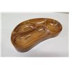 Image 8 : Qty 4 Kidney Shaped Sectioned Serving Trays, Marked "AKKK"