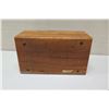 Image 8 : Koa Wood Drum Box w/ Tree Cut-Out Design & 2 Drumsticks