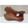 Image 13 : Carved Wooden Saddle, Approx. 21" L