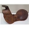 Image 1 : Carved Wooden Saddle, Approx. 21" L