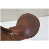 Image 3 : Carved Wooden Saddle, Approx. 21" L