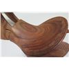 Image 7 : Carved Wooden Saddle, Approx. 21" L
