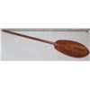 Image 1 : Wooden Canoe Paddle, Approx. 60" Long