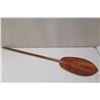 Image 2 : Wooden Canoe Paddle, Approx. 60" Long