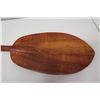 Image 8 : Wooden Canoe Paddle, Approx. 60" Long