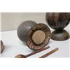Image 8 : Polished Coconut Serveware: Footed Bowls, Condiment Bowls, Spoons (Honolulu Academy of  Arts)