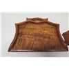 Image 3 : Decorative Koa Wood Crumber (Table Scraper) and Pan