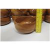 Image 8 : Qty 20 Round Small Wooden Bowls w/ Maker's Mark, Approx. 5" Dia.