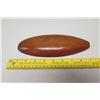 Image 8 : Freeform Wooden Clock (KOU Marking), Round Wooden Bowl, Carved Oval Tray