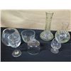 Image 1 : Misc. Glass Vases and Stemmed Beverage Glasses