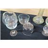 Image 2 : Misc. Glass Vases and Stemmed Beverage Glasses
