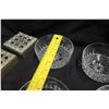 Image 8 : Qty 7 Glass Bowls, Decorative Boxes, Seashells, Plates, etc
