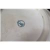 Image 8 : White & Blue Bowl, Gloria Pattern, Approx. 15" Dia - Dudson, Wilcox & Till, Made in England