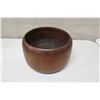 Image 2 : Round Wooden Bowl, 8.5" Dia, 3.5" Tall