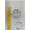 Image 8 : Blue-Rimmed White Porcelain Rings