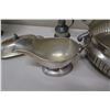 Image 2 : Metal Bowls, Gravy Boats, Butter Dish, Sugar Bowl, etc