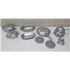 Image 1 : Serveware Set w/ Lids, Trivets, Shakers etc - by 'International Silver Co'