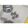 Image 26 : Serveware Set w/ Lids, Trivets, Shakers etc - by 'International Silver Co'