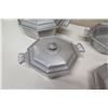 Image 2 : Serveware Set w/ Lids, Trivets, Shakers etc - by 'International Silver Co'