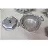 Image 3 : Serveware Set w/ Lids, Trivets, Shakers etc - by 'International Silver Co'