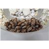 Image 2 : Large 7-Section Glass Bowl w/ Various Seashells, 18" Dia