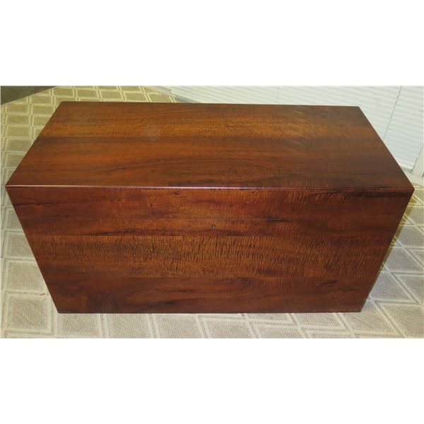 Koa Wood Chest, Martin & McArthur, Signed '82