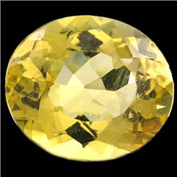 6.88ct RARE Beautiful Natural Yellow Beryl Oval Shape VS (GEM-8927)
