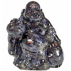 240ct. Blue Sapphire Chinese Happy Buddha Statue RETAIL $850 (GEM-4900)