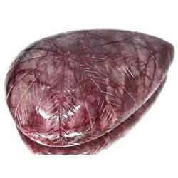 500+ct RARE  Spectacular Double Shaded Carved Ruby Gemstone RETAIL $18500 (GEM-8023)