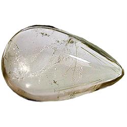 39.8ct RARE Natural Rutile Quartz With Needle Gem (GEM-8968)