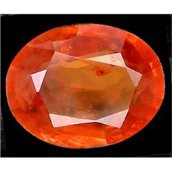 1.61ct RARE  Oval Cut Orange Padparascha Sapphire VS (GEM-8321)