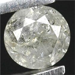 .28ct Round Cut Unheated Fancy Diamond RETAIL $1150 (GEM-4375)