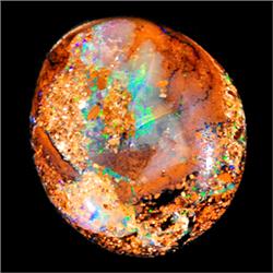 20.78ct RARE Elect RAREric Green Crystal Core Yowah Boulder Opal (GEM-8885)