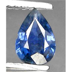 0.76ct Pear Cut Top AAA Blue Sapphire Cylon  VVS (GEM-9118)