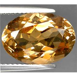 8.08ct Oval Cut Top AAA Imperial Topaz  VVS (GEM-9298)