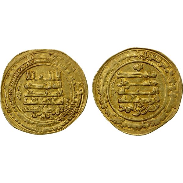 SAMANID: Nasr II, 914-943, AV dinar (3.97g), al-Muhammadiya, AH327, EF