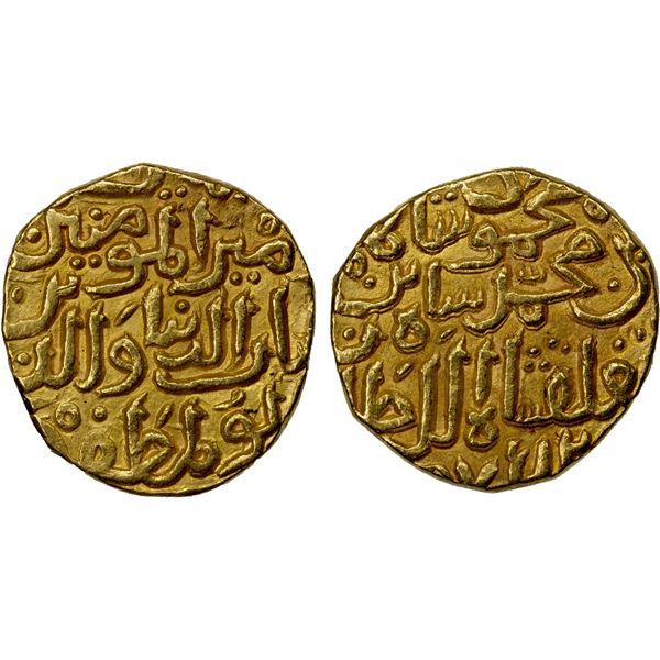 DELHI: Mahmud b. Muhammad, 1351, AV tanka (11.09g), NM, AH752, EF