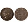 Image 1 : BELGIUM: Leopold I, 1831-1865, AR 2 francs, 1843, VF